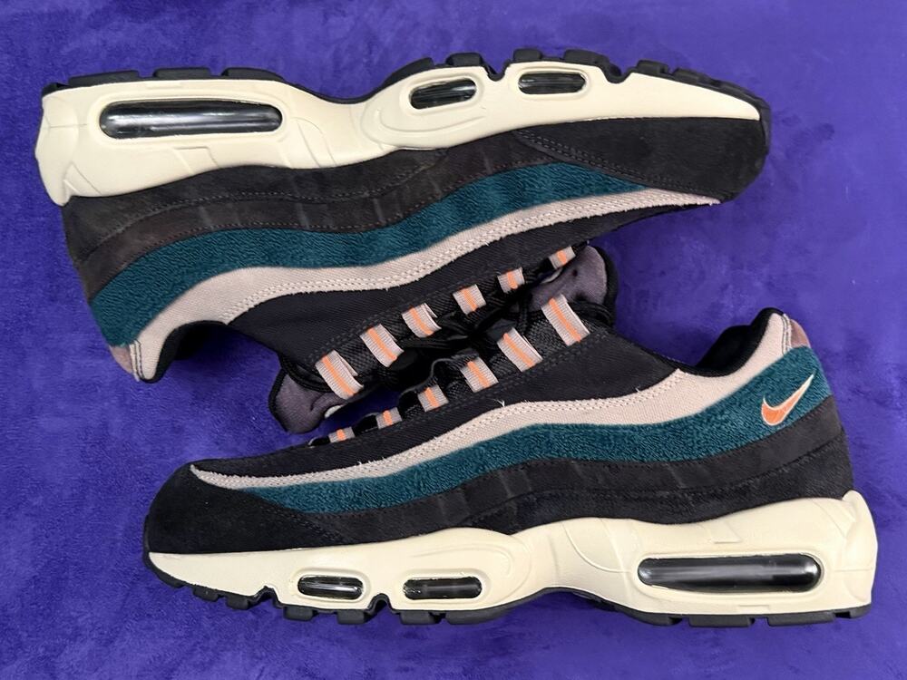 Nike Air Max 95 Black Teal Pink Men’s Size 11 – Retro Running Shoes 538416-005